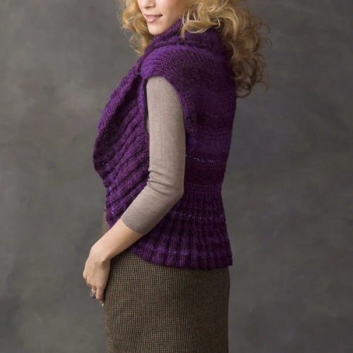 Circle Vest Knitting Pattern