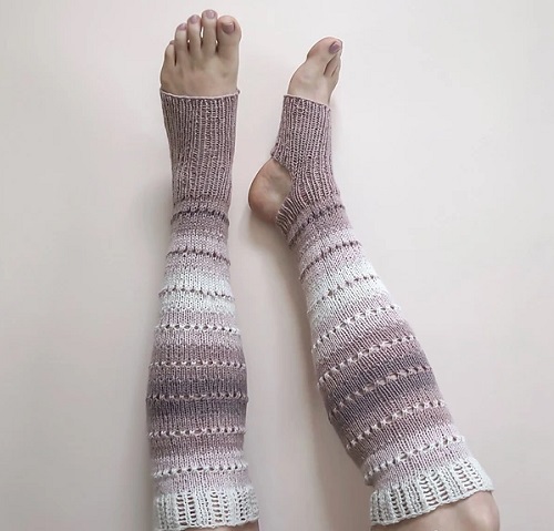 Daydream Yoga Socks Knitting Pattern