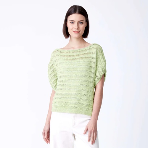 Easy knit spring top