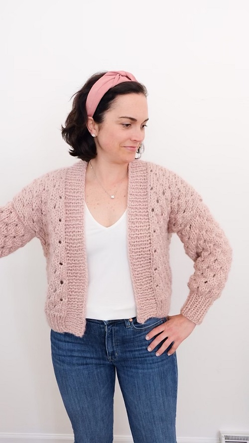 Easy and Cute Cardigan Pattern 2