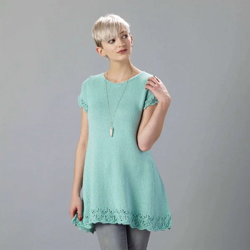 Tunic Dress Knitting Free Patterns 3