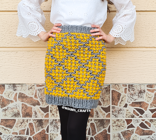 DIY Women Skirt Free Knitting ideas