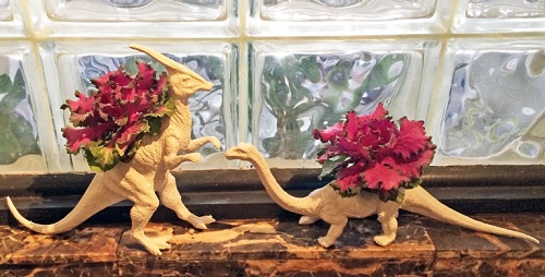 Stunning Toy Dinosaur Planters 2