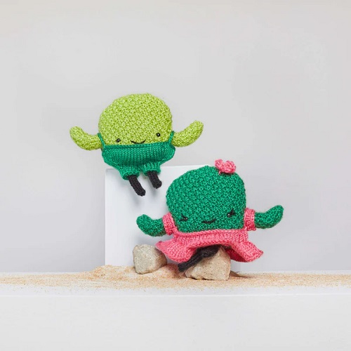 Knitted Succulent Patterns Free 1