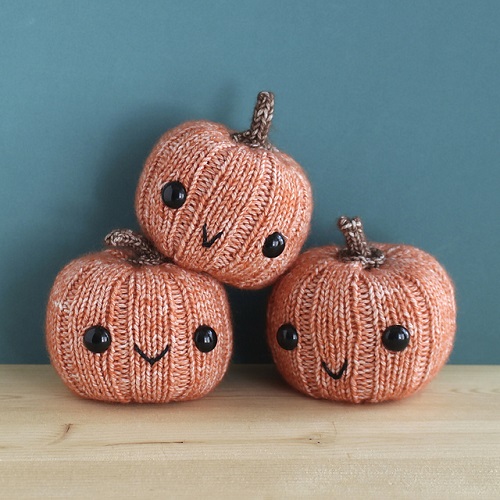 Easy and Cute Pumpkin Free Knitting Patterns 2