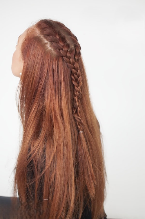 DIY Sansa Stark Braid GOT