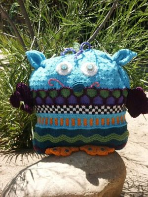 14 Monsters Free Knitting Patterns ⋆ Bright Stuffs