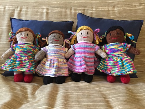 Knitted Dolls Free Patterns 1