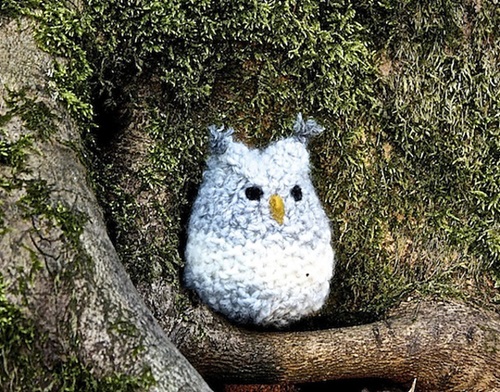 Rowly the Owly Free Knitting Pattern