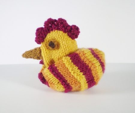10 Knitted Mini Hens Free Patterns ⋆ Bright Stuffs