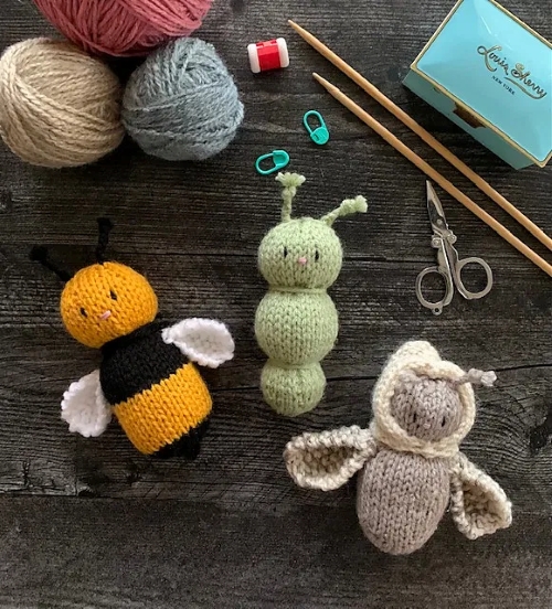 Bee, Moth, and Caterpillar Pocket Buddies