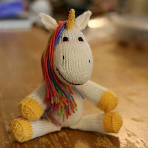 Cheery Sock Unicorn Toy