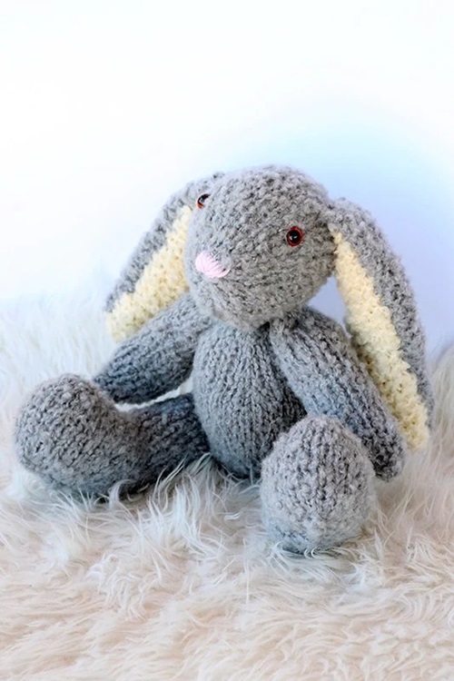 Life Like Bunny Free Knitting Patterns