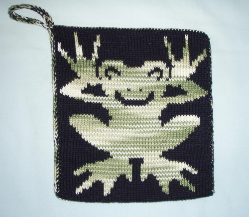 Frog Potholder