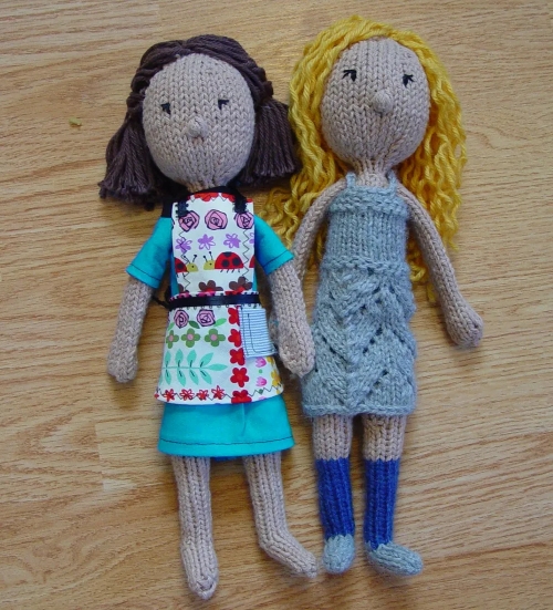 Knitted Blank Slate Dolls Free Pattern