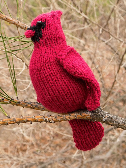 Knitted Cardinals Free Patterns