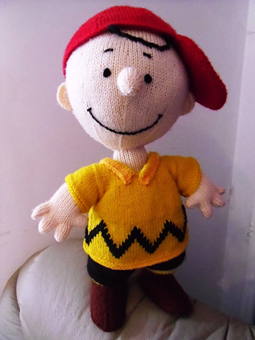 Knitted Charlie Boy Doll