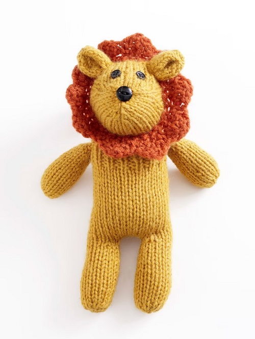 Little Lion Brand Sock Critter.