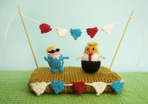 Knitted Miniature Dolls Free Patterns 1