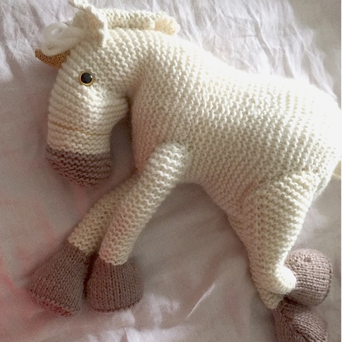 Knitted Oversized Unicorn