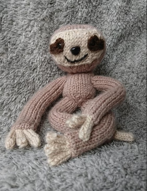 Knitted Sloth