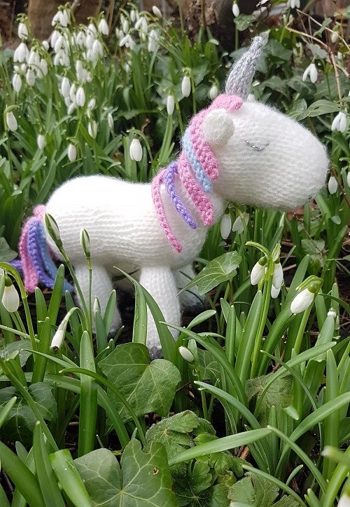 Knitted Unicorn