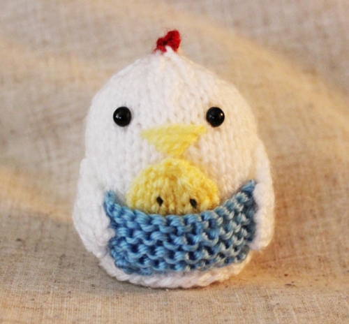 Knitted Mini Hens Free Patterns 2