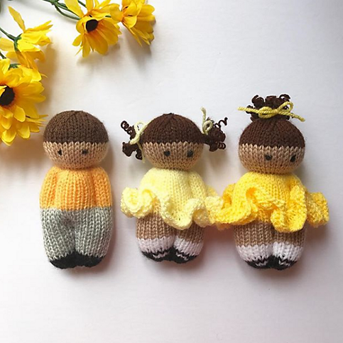 Pretty Softy Izzy Dolls Pocket Buddies