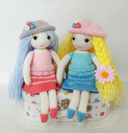 Easy and Cute Cutest Knitted Doll Patterns