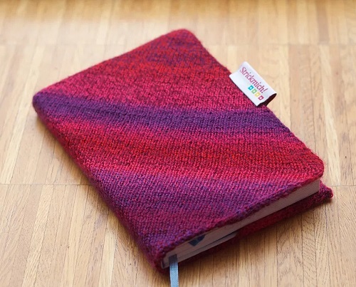 Knitted book cover free patterns3