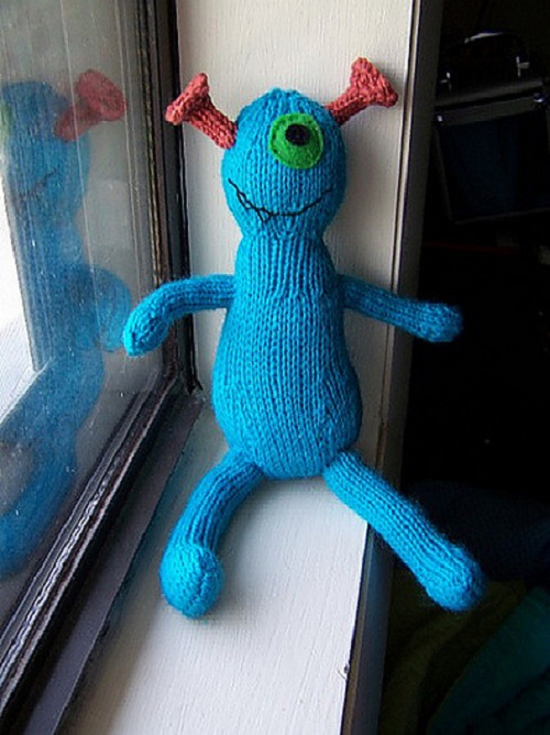 DIY Alien Knitting Tutorial 4