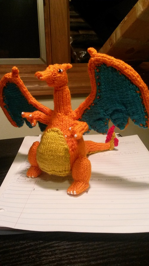 Knitted Dragon Free Patterns 1