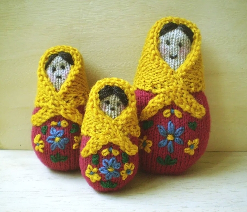 DIY Russian Swaddled Dolls