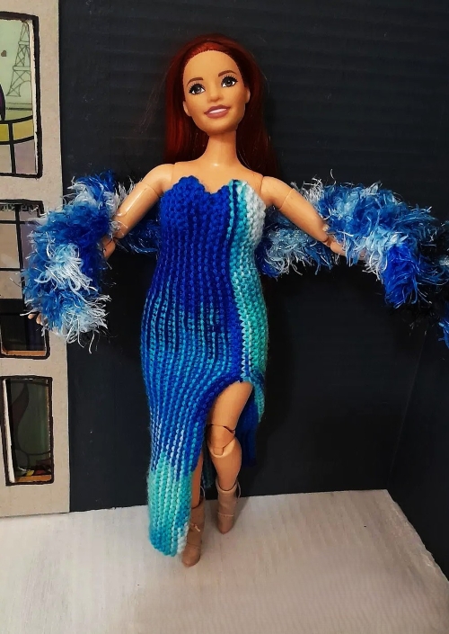 Stunning Knitted Toy Dress Patterns 2