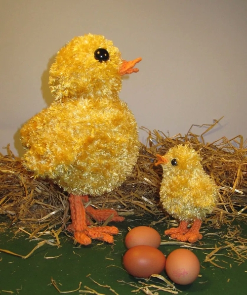 Easter Big Chick Little Chick