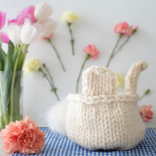 DIY Unique Bunny Knitting Tutorial 3