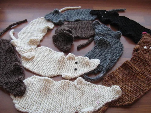 Knitted Flat Mouse Free Patterns