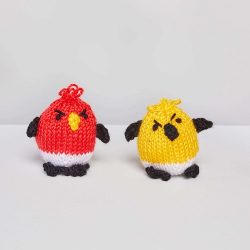 Knitted Mini Birds Free Patterns 1