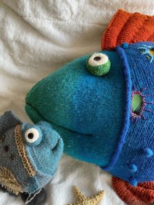 16 Knitted Fish Free Patterns ⋆ Bright Stuffs