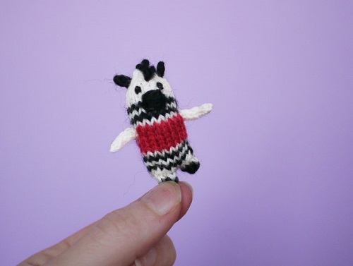 Knitted Zebra Free Patterns 2