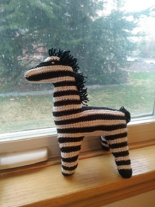 Inspiring Knitted Zebra Free Patterns 1