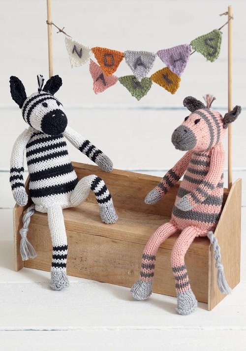 Inspiring Knitted Zebra Free Patterns 2