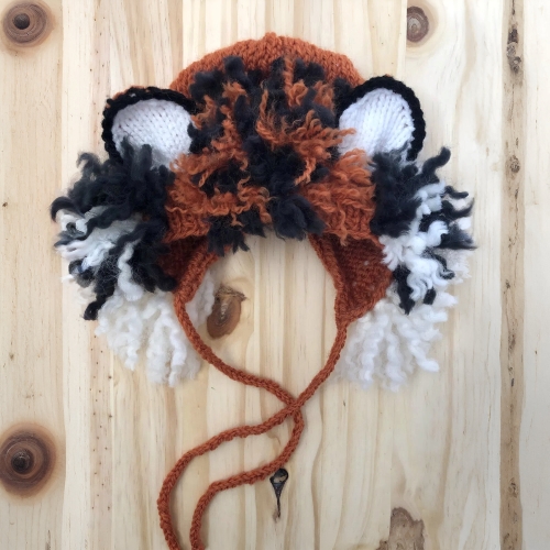 Knitter Tiger Baby Hat