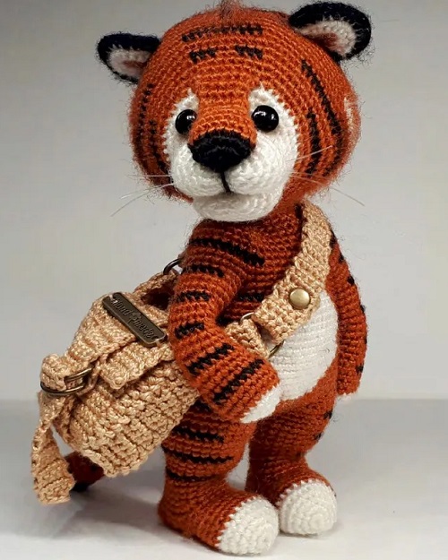 DIY Knitted Tiger Pattern Ideas