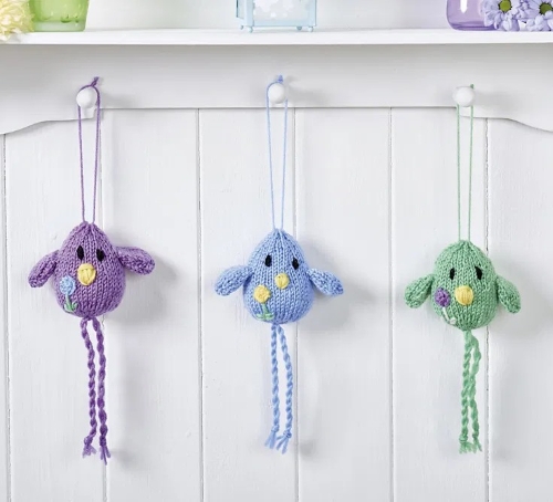 Knitted Mini Birds Free Patterns 2