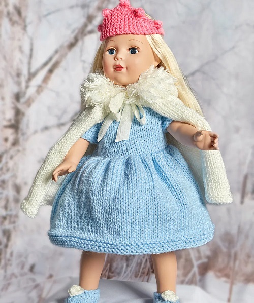 Knitted Toy Dress Free Patterns 1