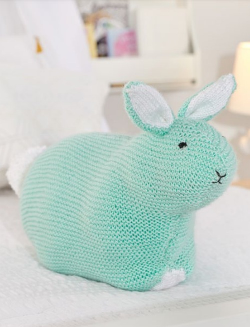 Knit Simple Bunny Toy