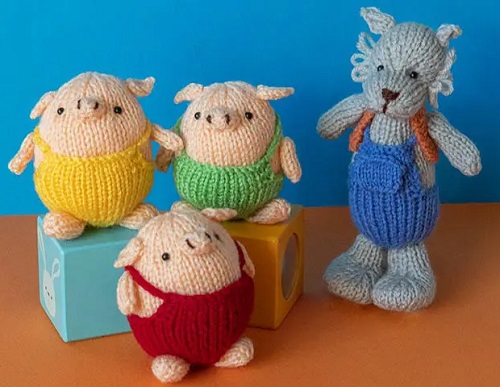 Stunning Knitted Piglet Patterns 3