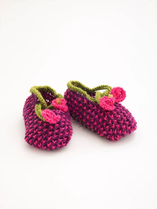 best Knitted Baby Booties Free Patterns 5