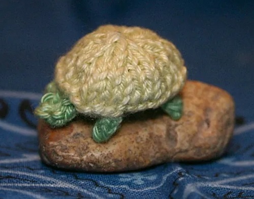 micro turtle knitting pattern